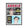 1970 Topps Angels 1970 Rookie Stars - Greg Washburn/Wally Wolf RC Angels #74