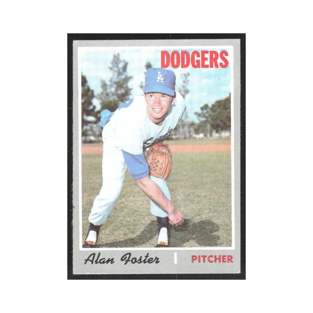1970 Topps Alan Foster Dodgers #369