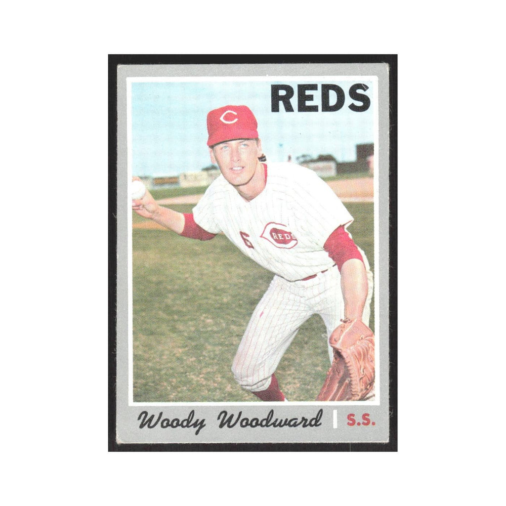 1970 Topps Woody Woodward Reds #296