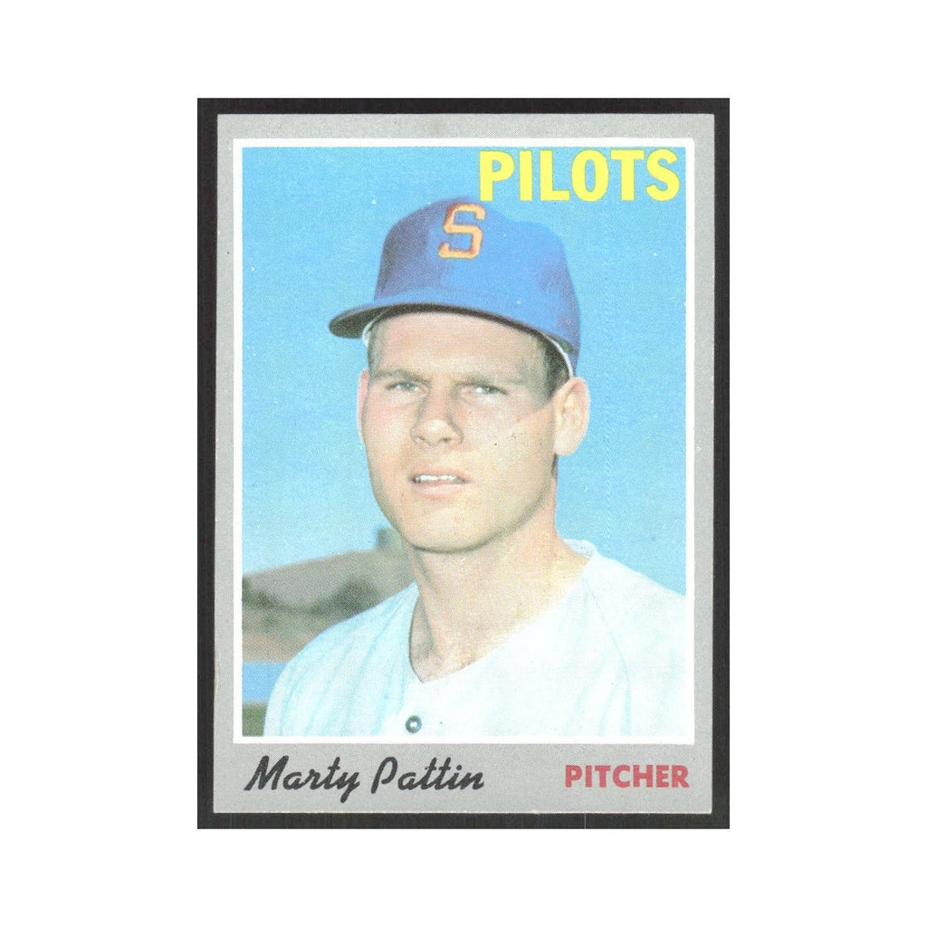 1970 Topps Marty Pattin Seattle Pilots #31