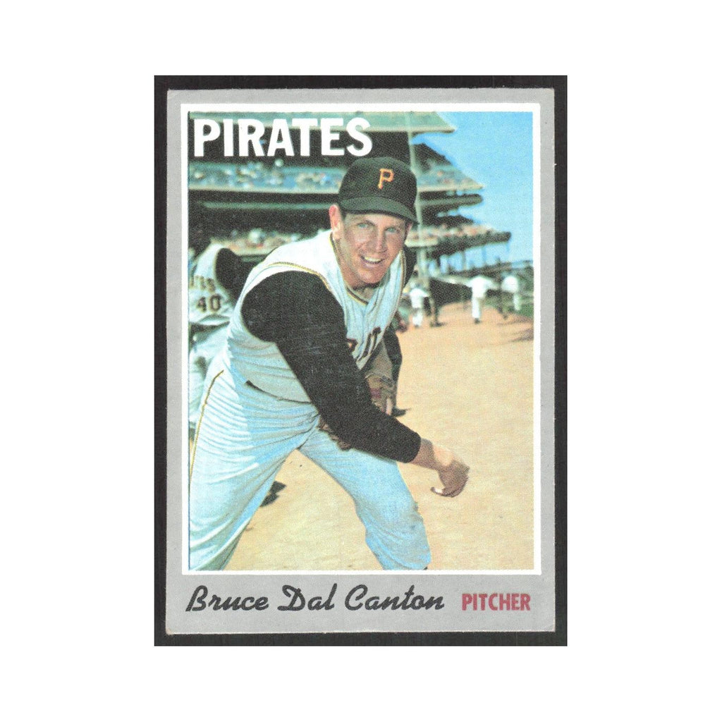 1970 Topps Bruce Dal Canton Pirates #52