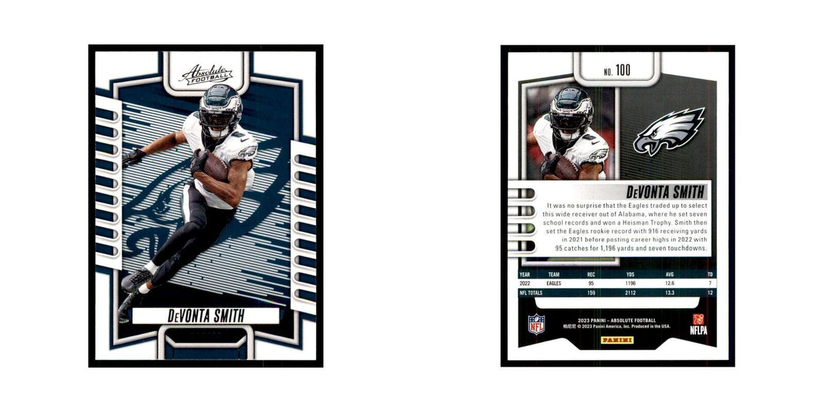 2023 Panini Absolute DeVonta Smith Eagles #100