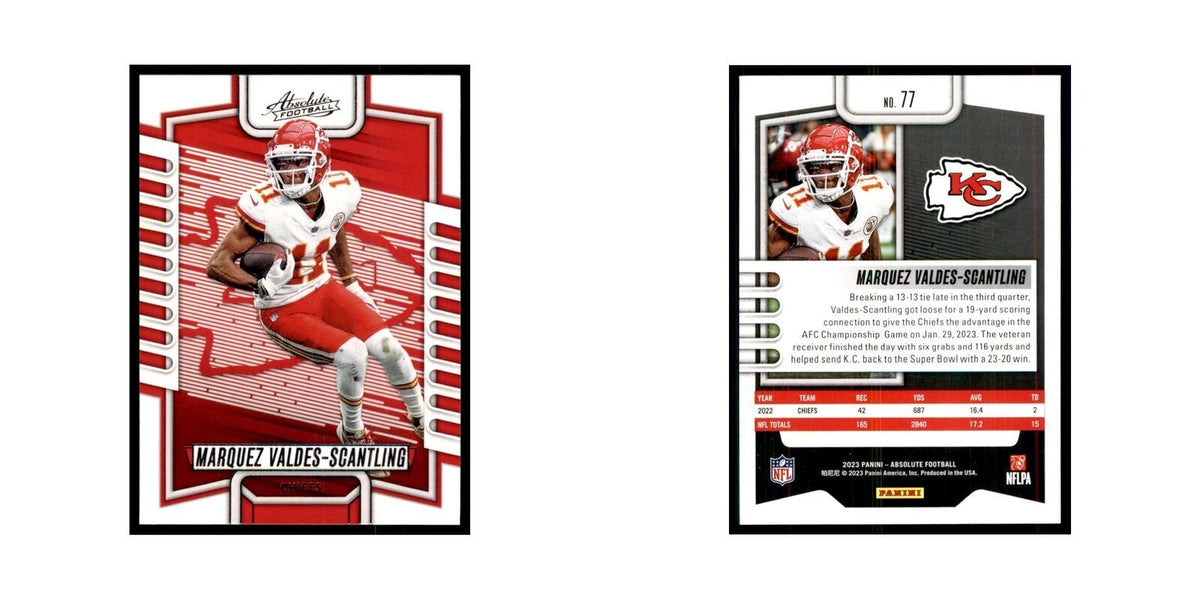 2023 Panini Absolute Marquez Valdes-Scantling Chiefs #77