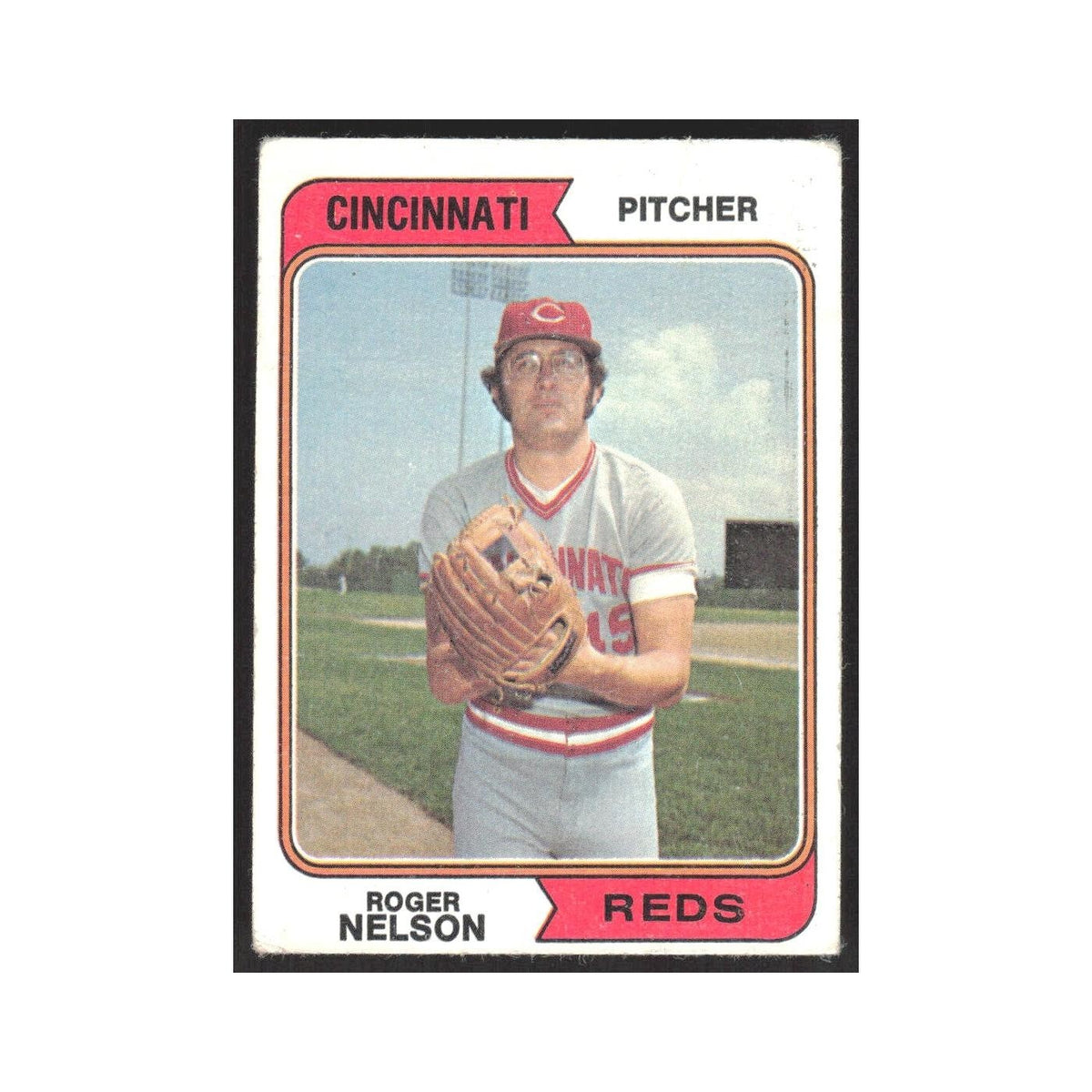 1974 Topps Roger Nelson Reds #491
