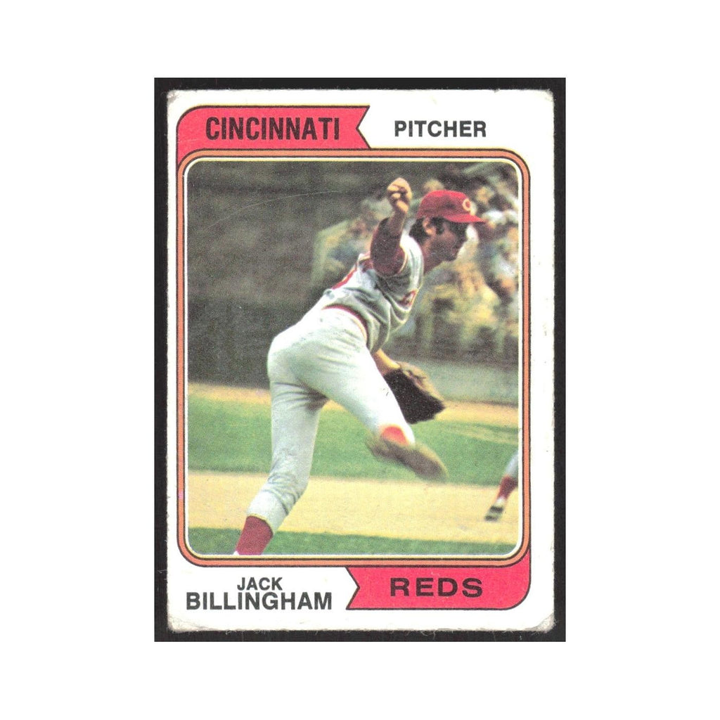 1974 Topps Jack Billingham Reds #158
