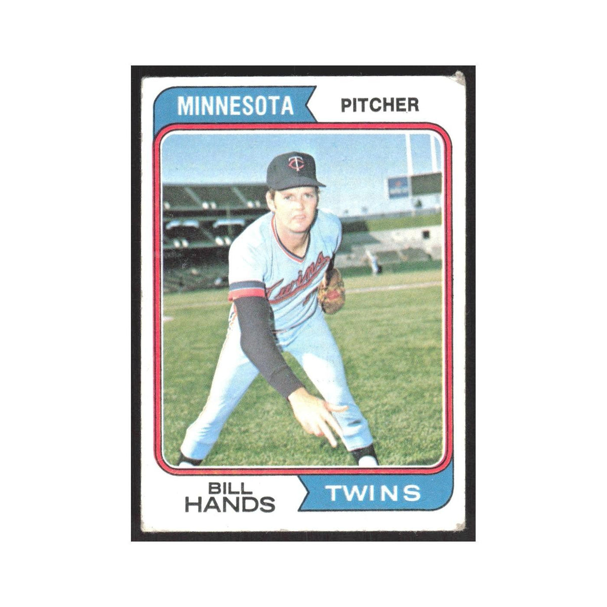 1974 Topps Bill Hands Twins #271
