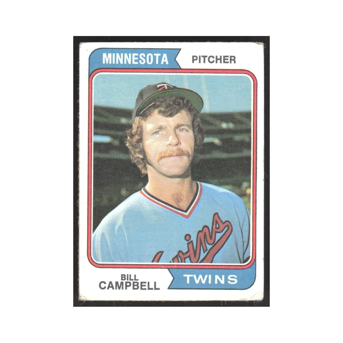 1974 Topps Bill Campbell RC Twins #26