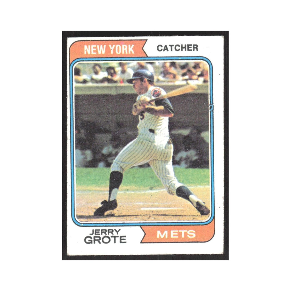 1974 Topps Jerry Grote Mets #311