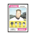 1974 Bobby Winkles/John Roseboro/Salty Parker/Tom Morgan/Jimmie Reese Angels
