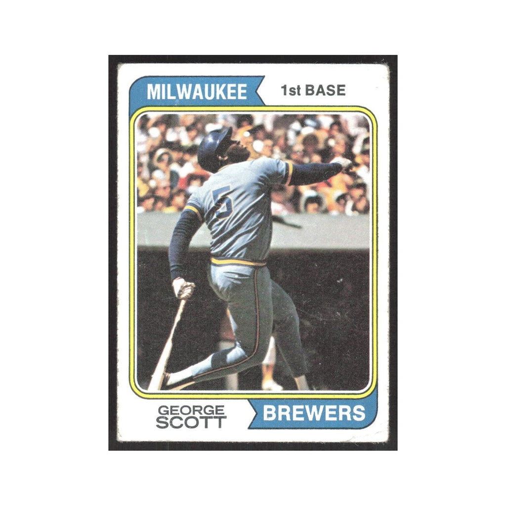 1974 Topps George Scott Brewers #27