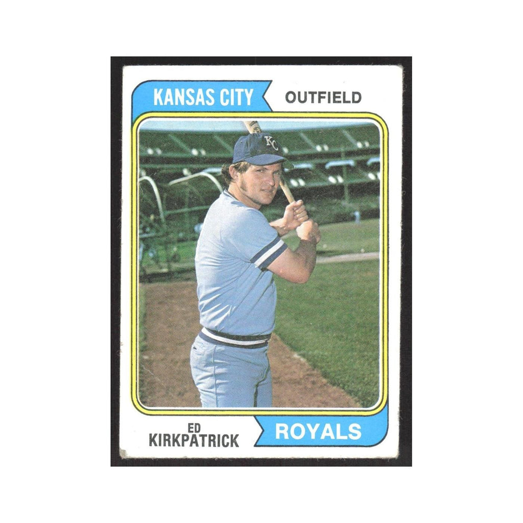 1974 Topps Ed Kirkpatrick Royals #262