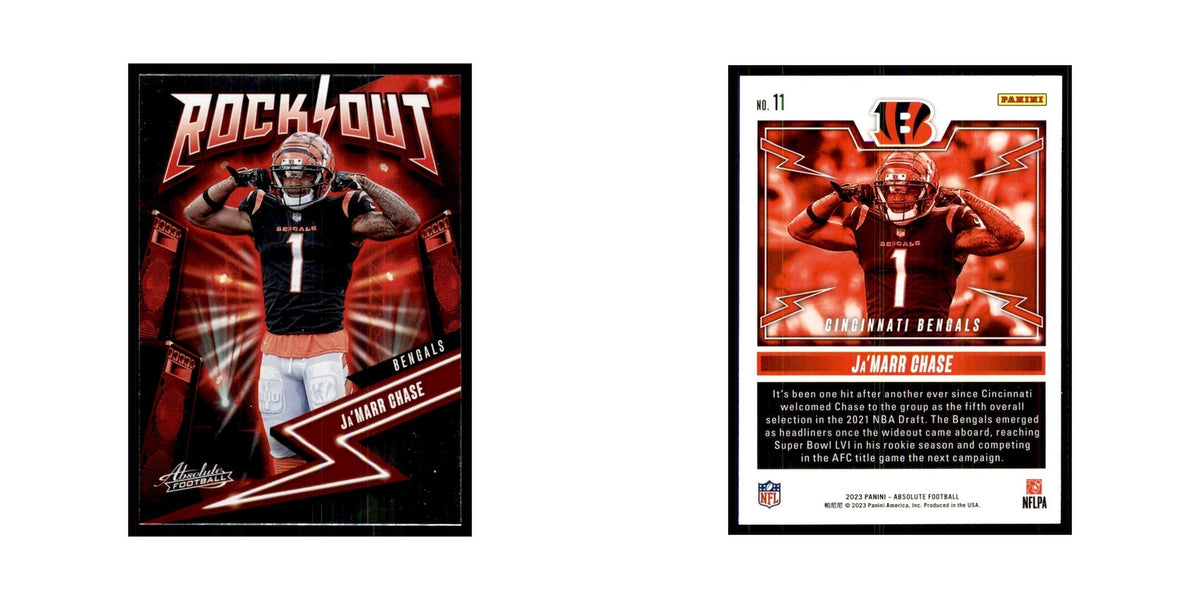 2023 Panini Absolute Rock Out Ja'Marr Chase Bengals #11