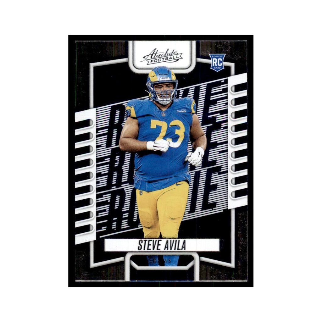 2023 Panini Absolute Foil Steve Avila RC Rams #164