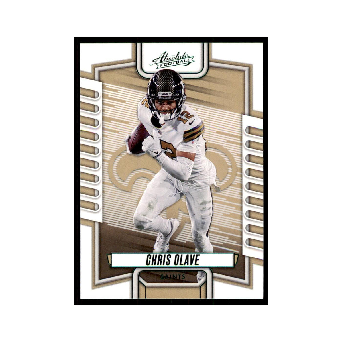 2023 Panini Absolute Green Chris Olave Saints #72