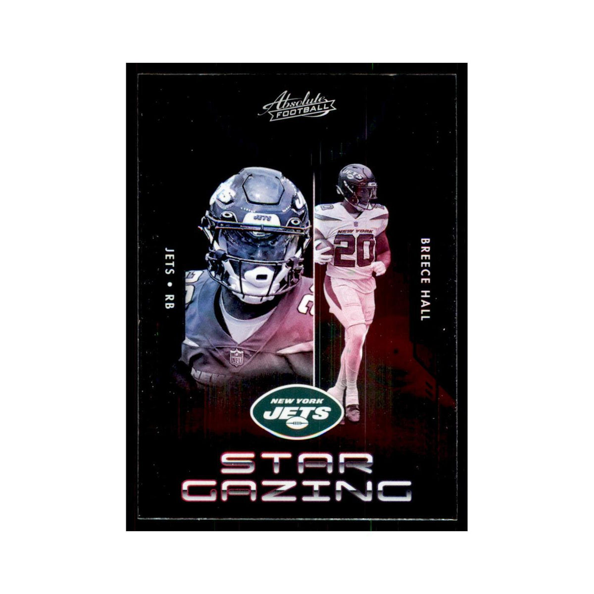 2023 Panini Absolute Star Gazing Breece Hall Jets #SG-12