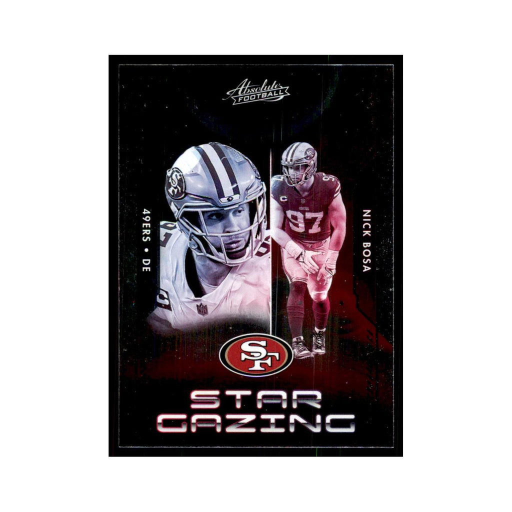 2023 Panini Absolute Star Gazing Nick Bosa RC 49ers #SG-20