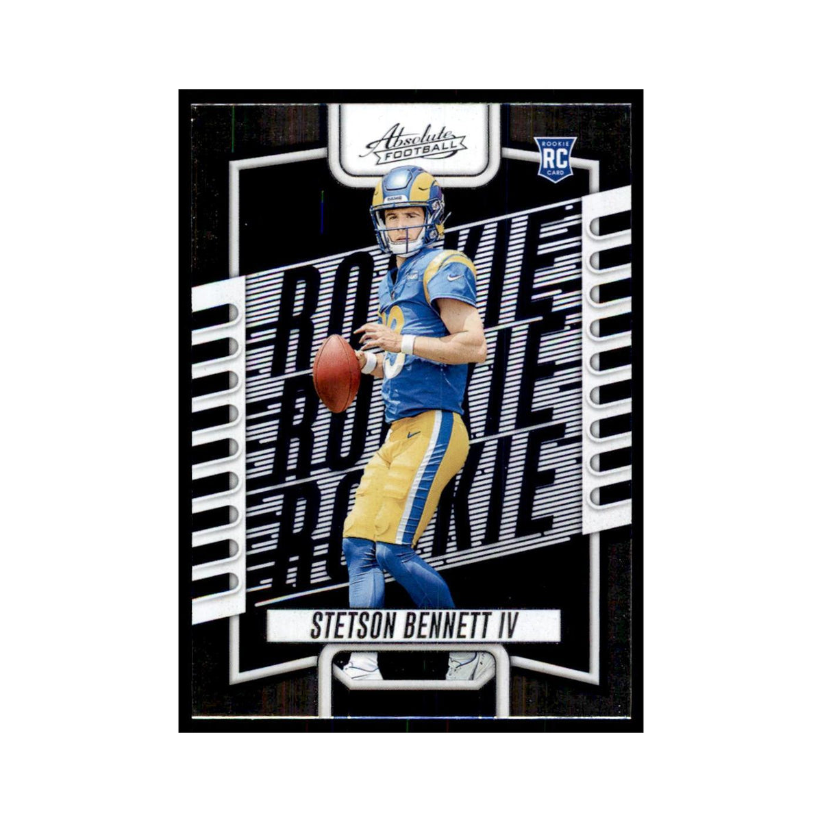 2023 Panini Absolute Foil Stetson Bennett IV RC Rams #136