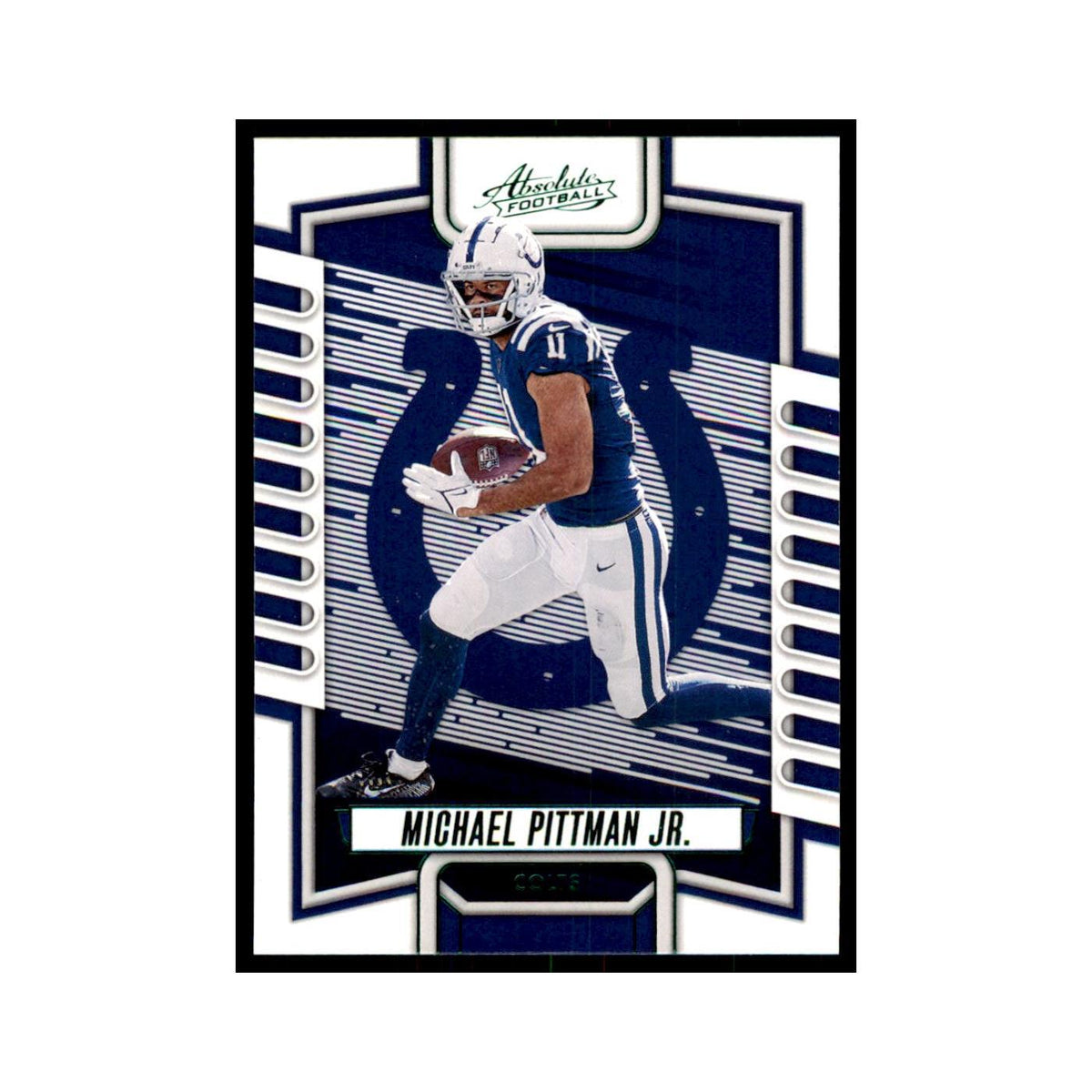 2023 Panini Absolute Foil Michael Pittman Jr. RC Colts #81