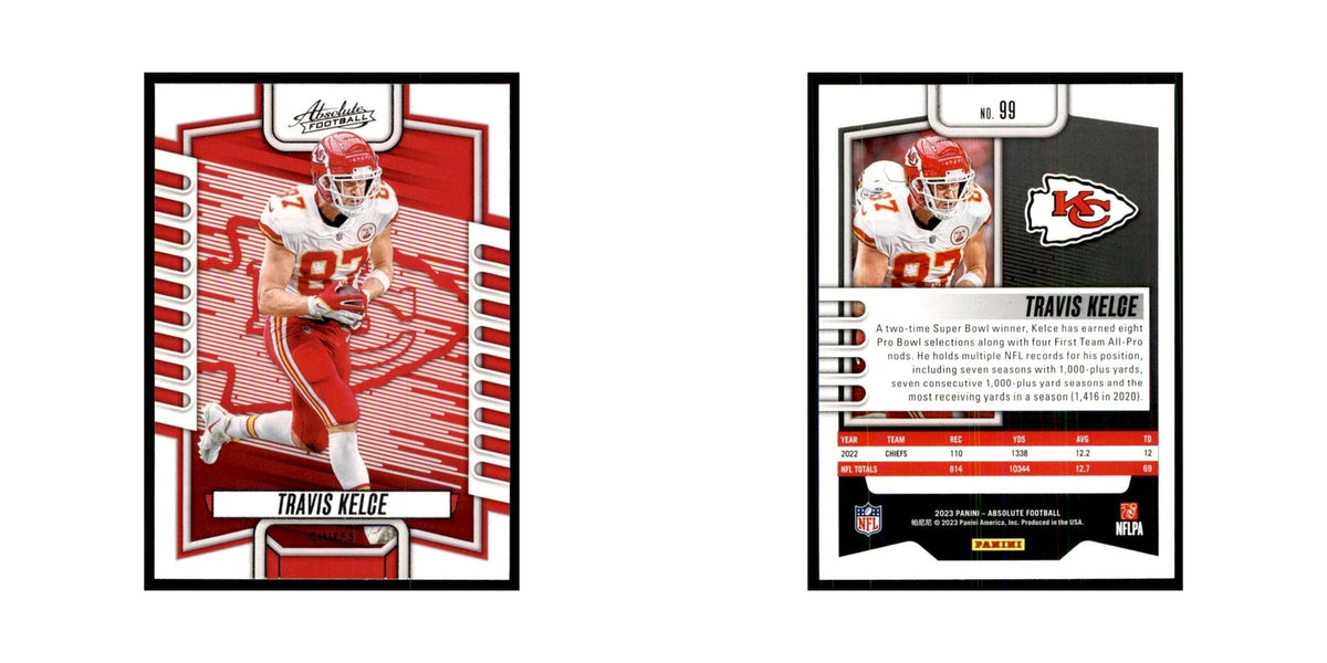 2023 Panini Absolute Travis Kelce Chiefs #99