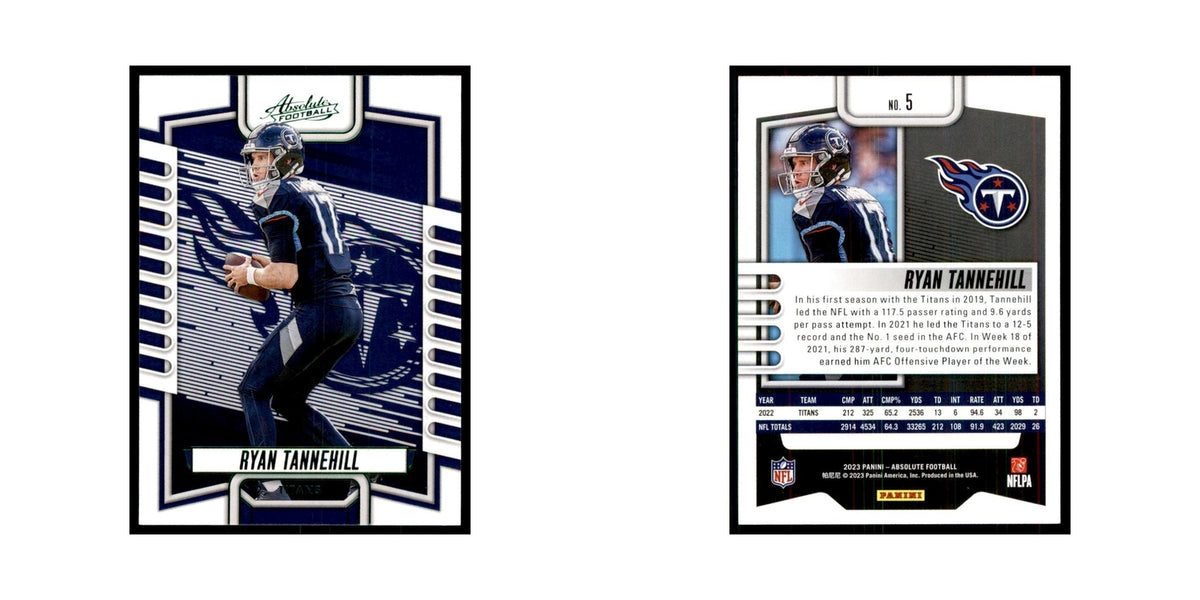 2023 Panini Absolute Green Ryan Tannehill Titans #5