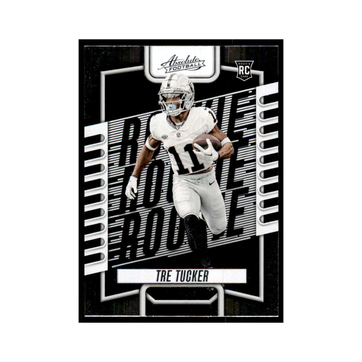 2023 Panini Absolute Foil Tre Tucker RC Raiders #133