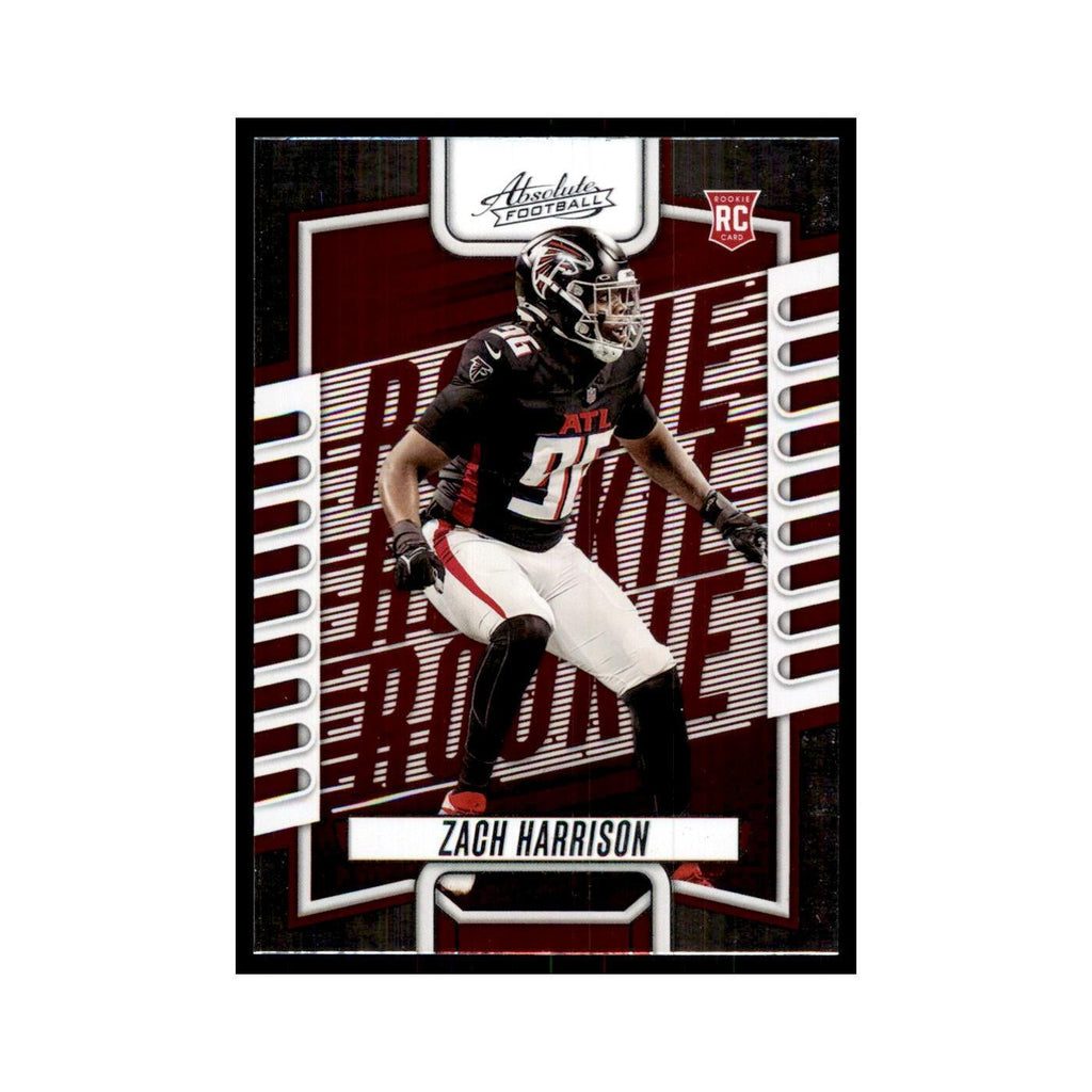 2023 Panini Absolute Foil Zach Harrison RC Falcons #180