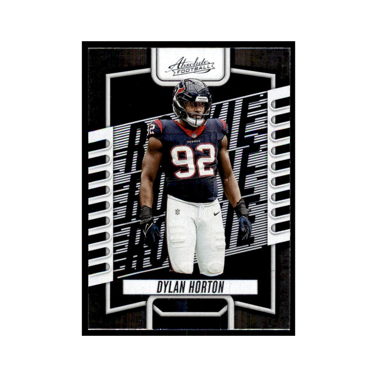 2023 Panini Absolute Foil Dylan Horton RC Texans #193