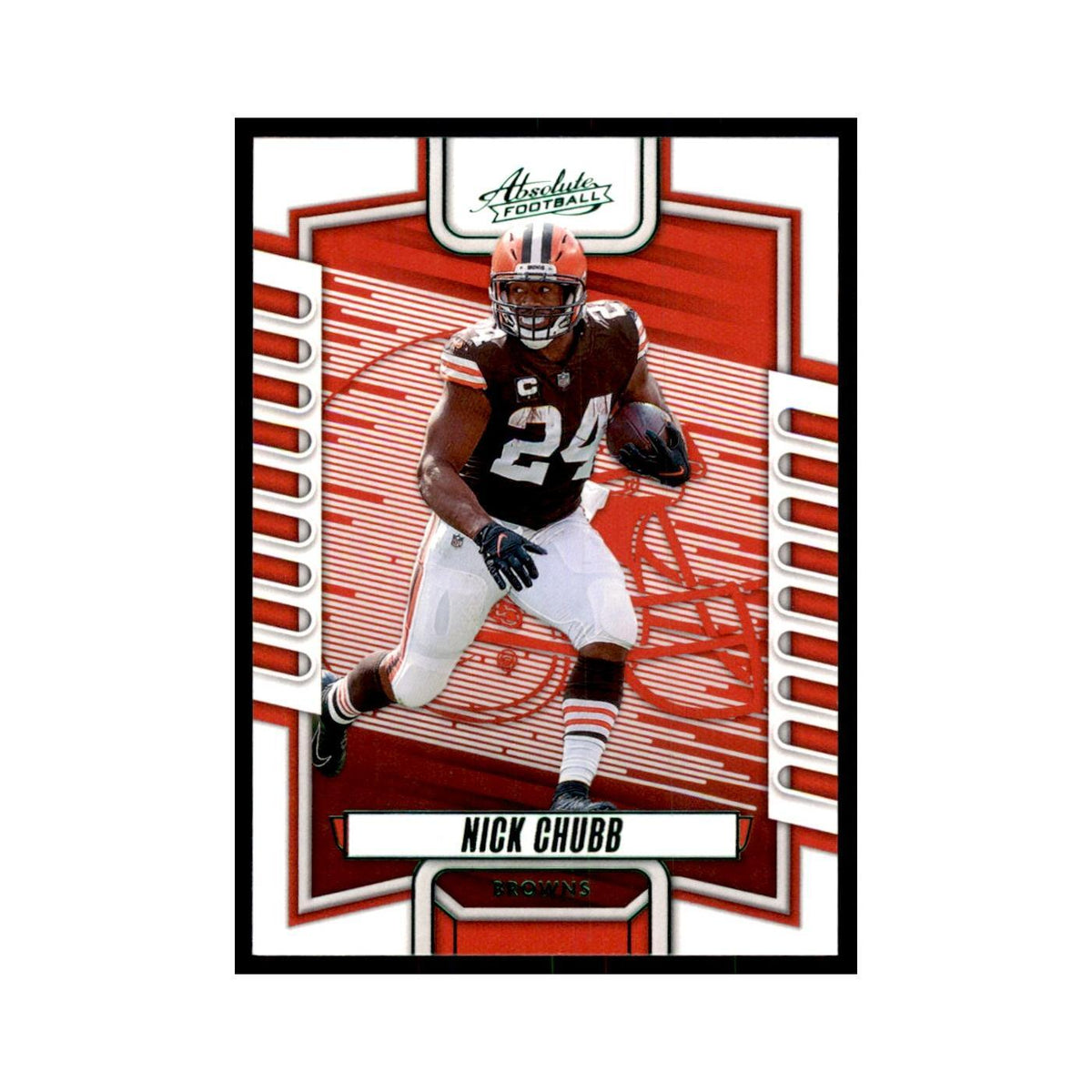 2023 Panini Absolute Green Nick Chubb Browns #35