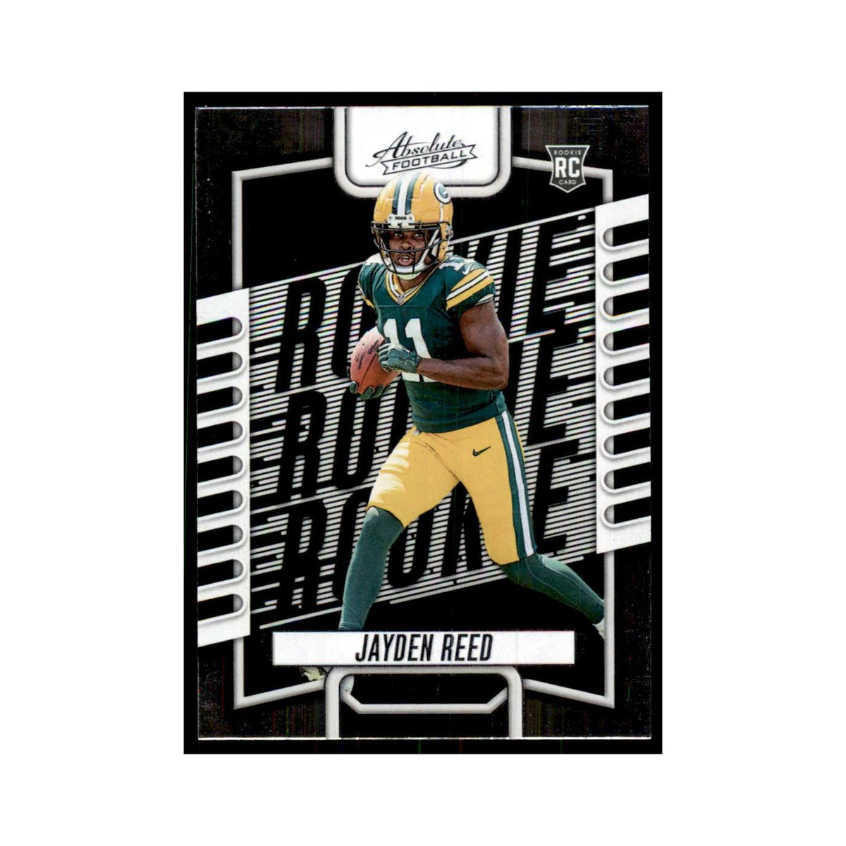 2023 Panini Absolute Foil Jayden Reed RC Packers #118