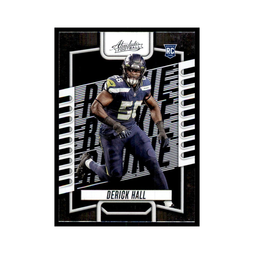 2023 Panini Absolute Foil Derick Hall RC Seahawks #165
