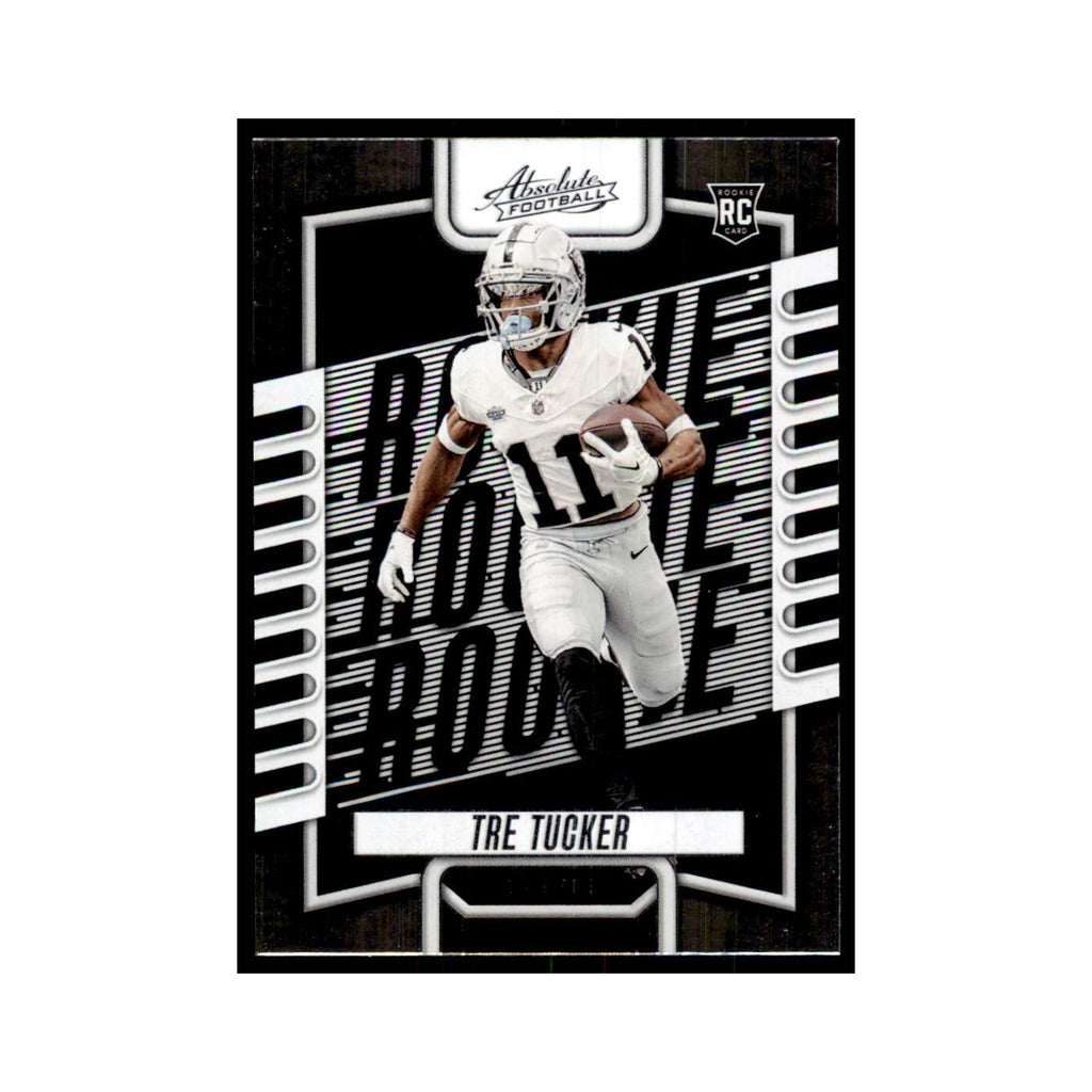 2023 Panini Absolute Foil Tre Tucker RC Raiders #133