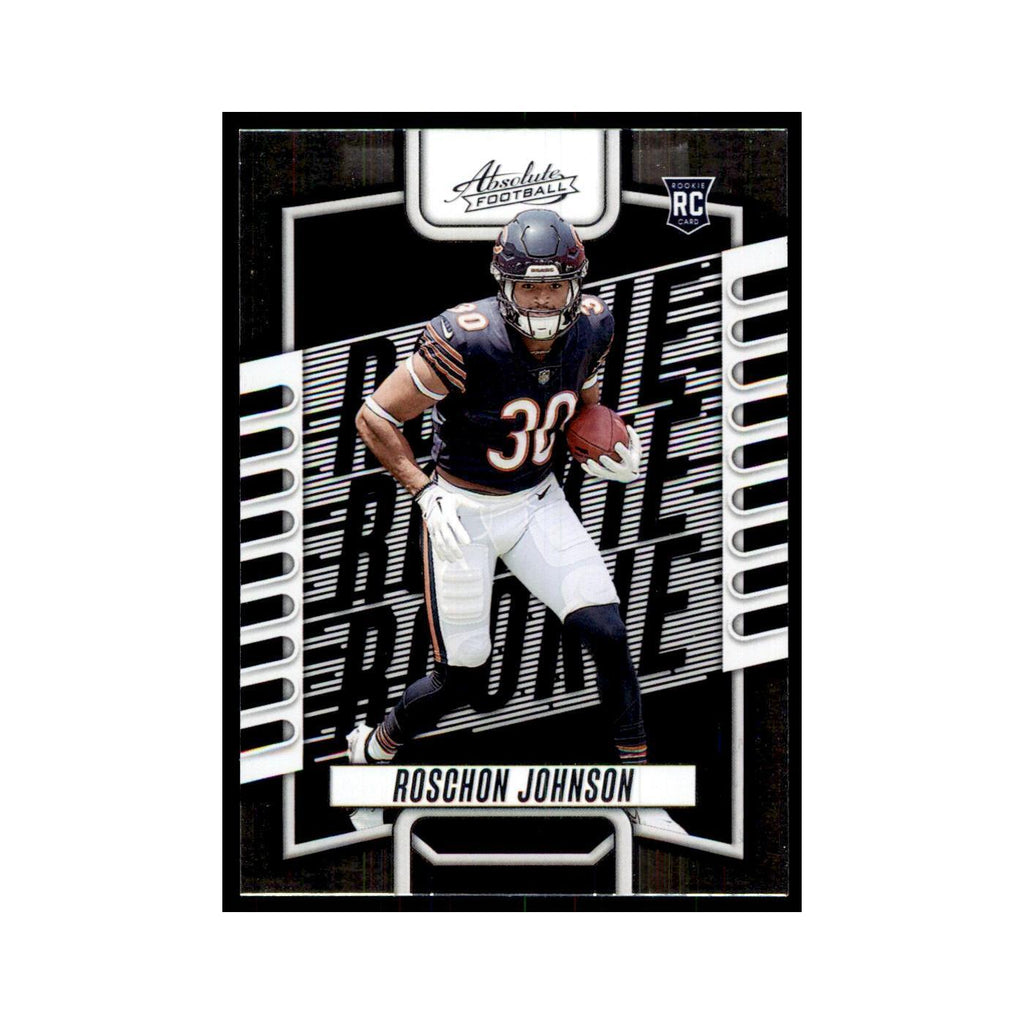 2023 Panini Absolute Foil Roschon Johnson RC Bears #134
