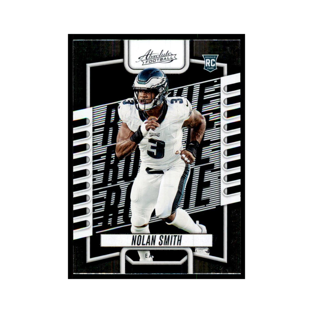 2023 Panini Absolute Foil Nolan Smith RC Eagles #161