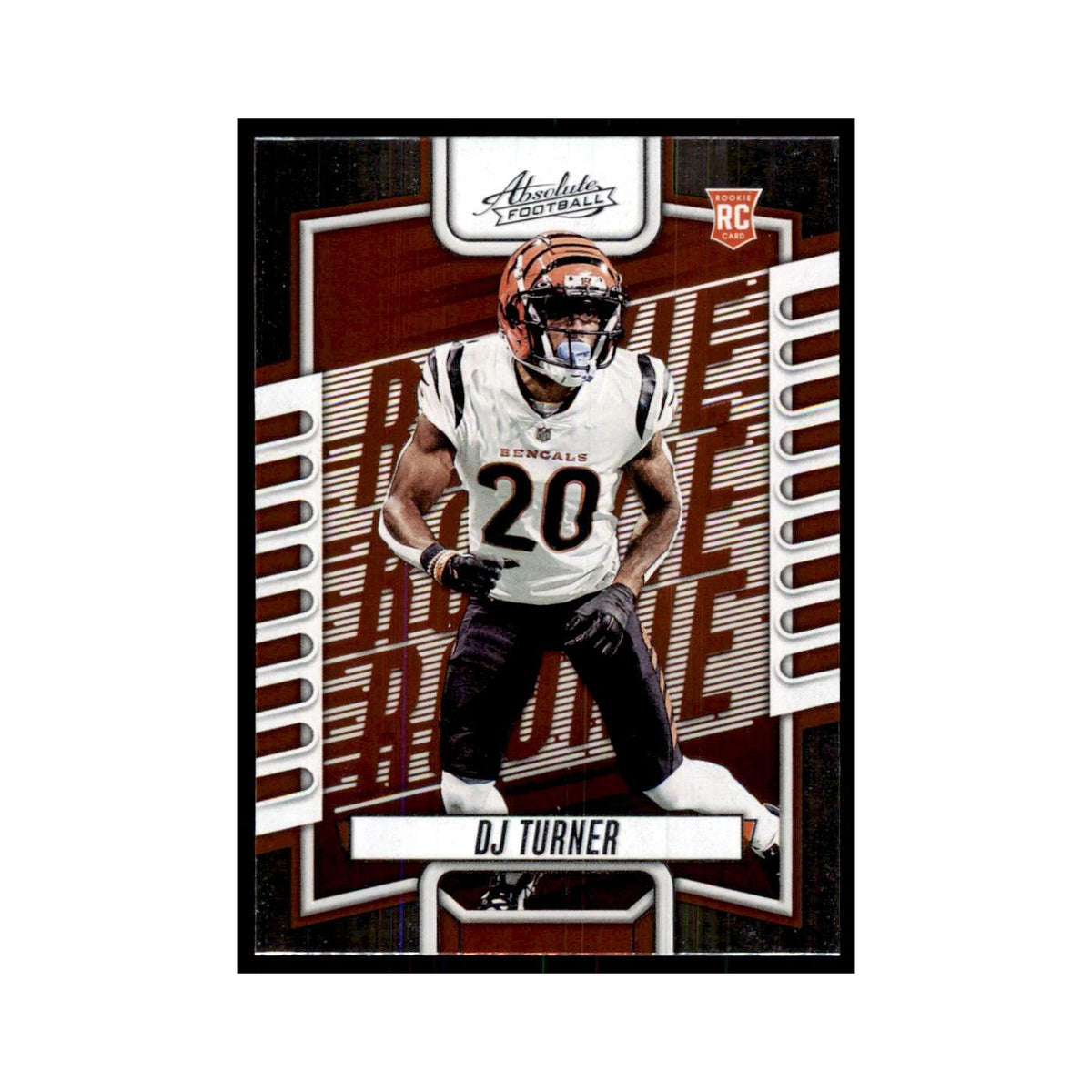 2023 Panini Absolute Foil DJ Turner RC Bengals #175
