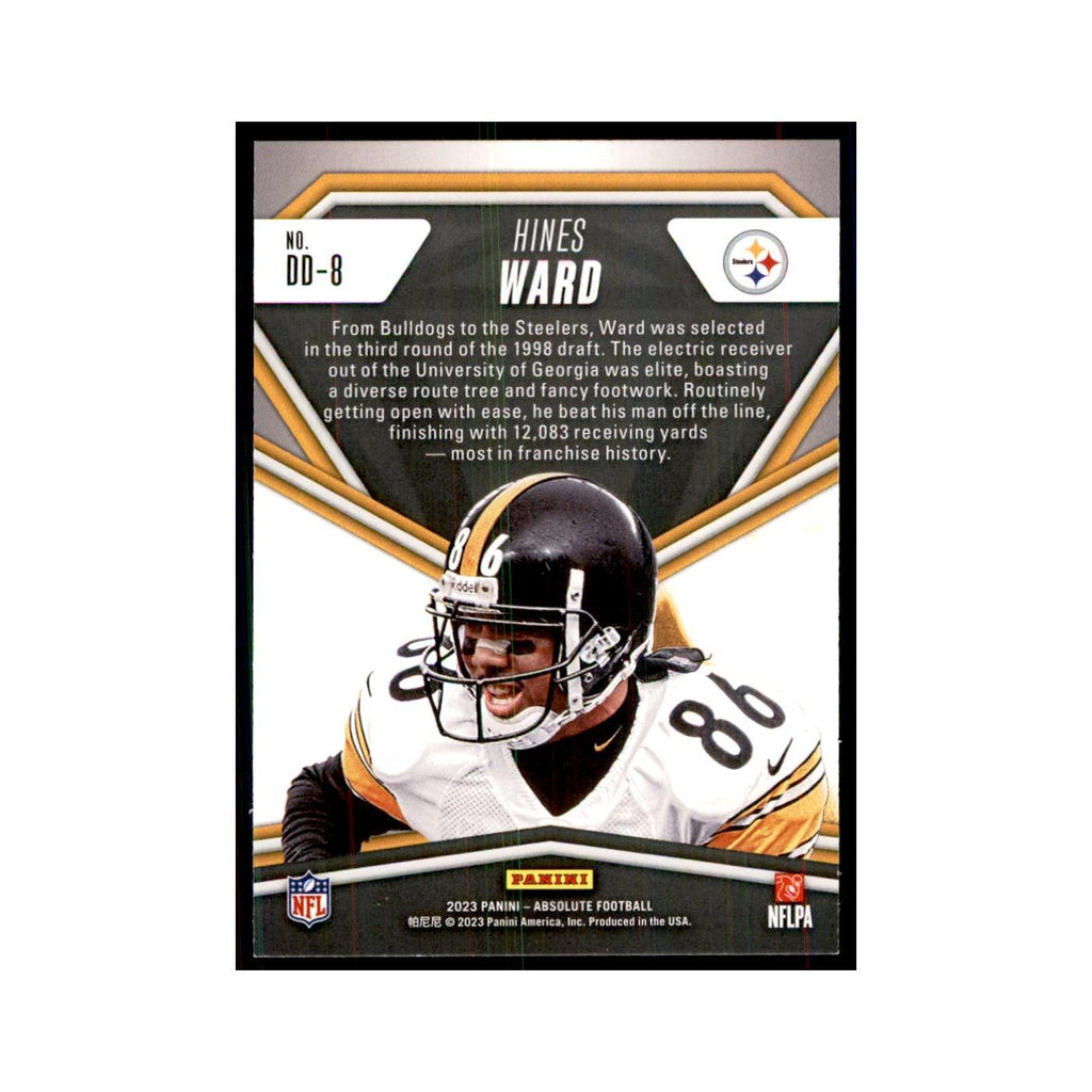 2023 Panini Absolute Draft Diamonds Hines Ward Steelers #DD-8