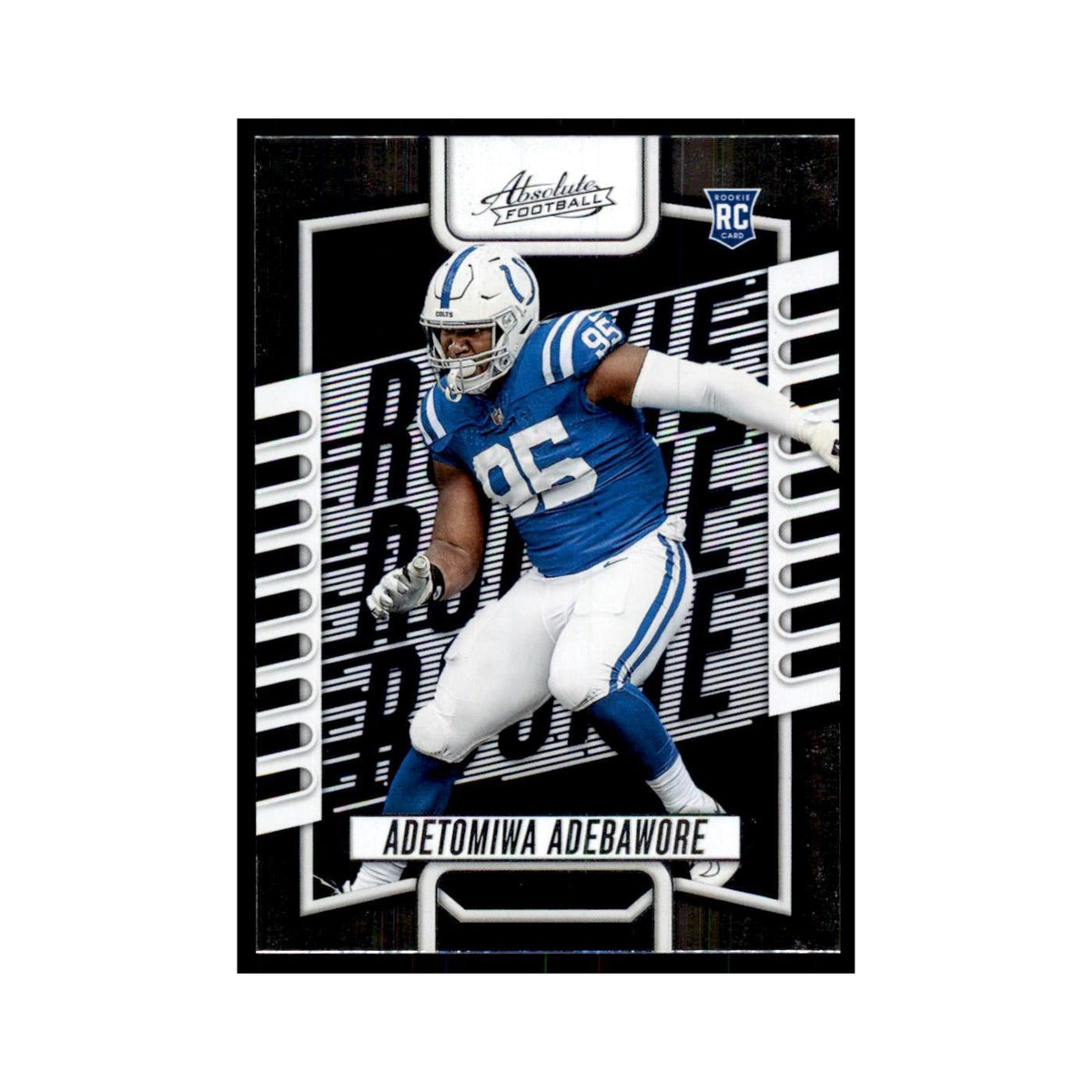 2023 Panini Absolute Foil Adetomiwa Adebawore RC Colts #194