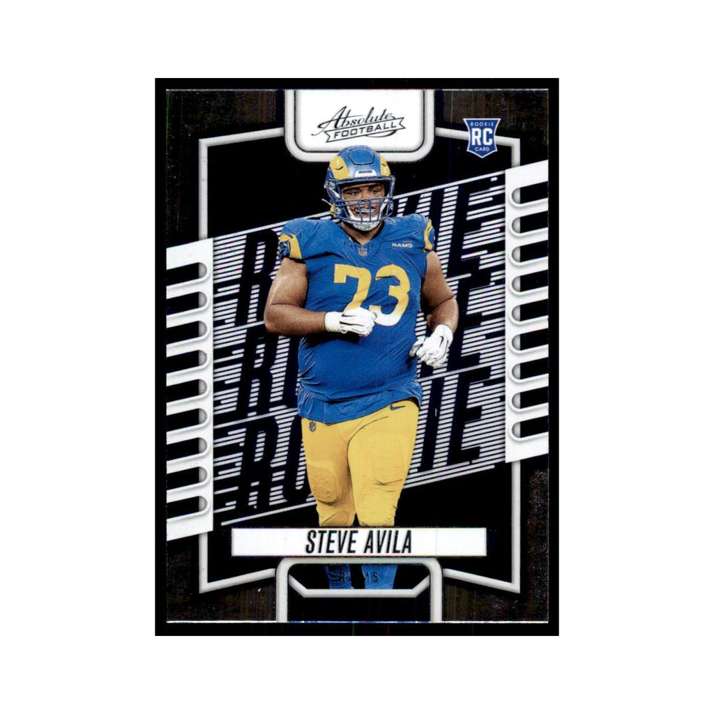 2023 Panini Absolute Foil Steve Avila RC Rams #164