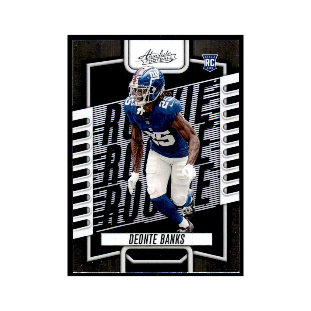 2023 Panini Absolute Foil Deonte Banks RC Giants #156