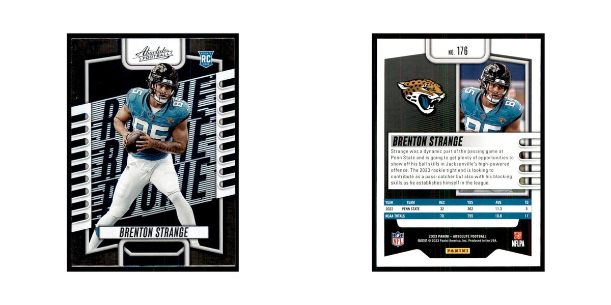 2023 Panini Absolute Foil Brenton Strange RC Jaguars #176