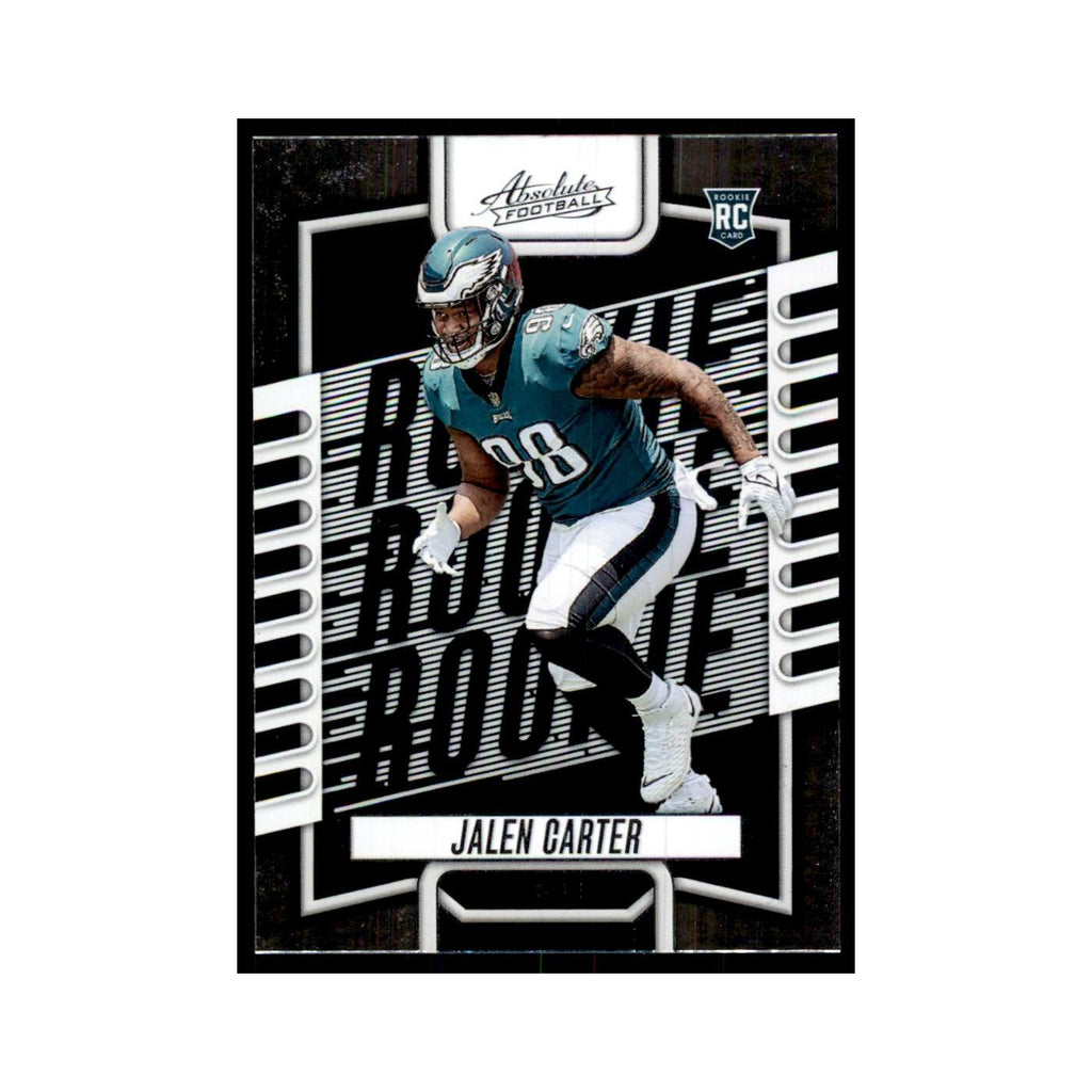 2023 Panini Absolute Foil Jalen Carter RC Eagles #107