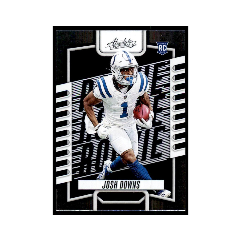 2023 Panini Absolute Foil Josh Downs RC Colts #128