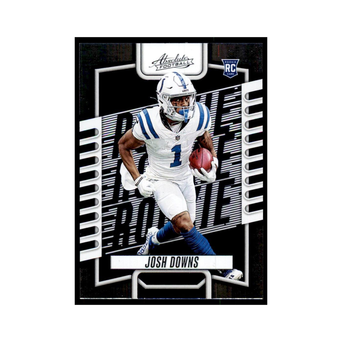 2023 Panini Absolute Foil Josh Downs RC Colts #128