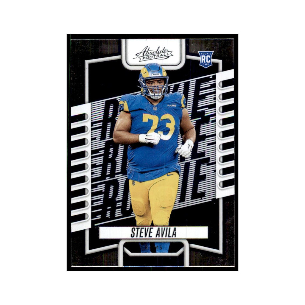 2023 Panini Absolute Foil Steve Avila RC Rams #164