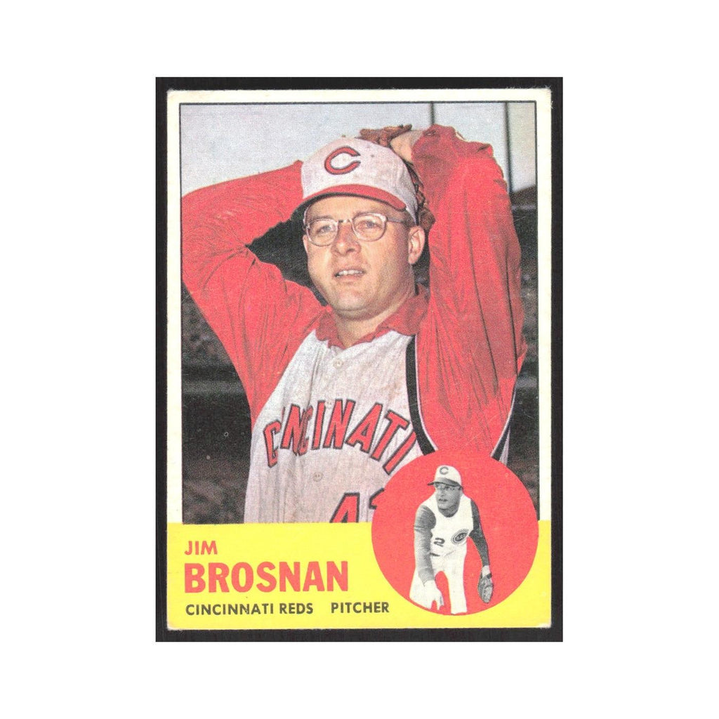 1963 Topps Jim Brosnan Reds #116