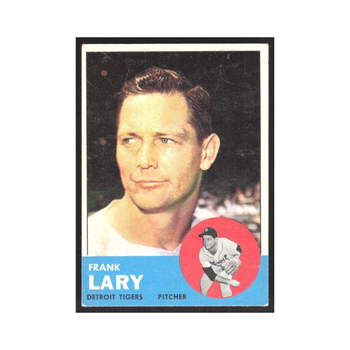 1963 Topps Frank Lary Tigers #140