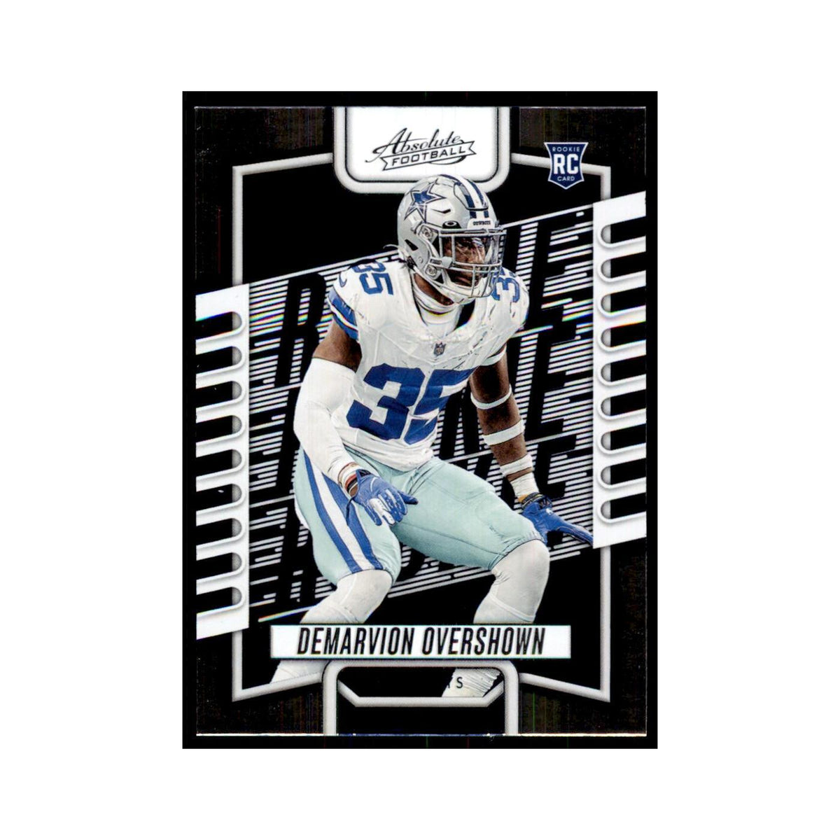 2023 Panini Absolute Foil Demarvion Overshown RC Cowboys #186