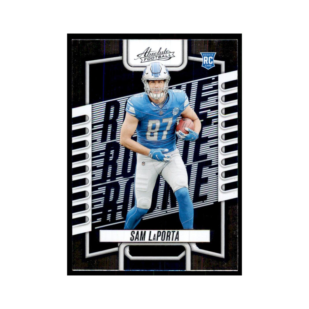 2023 Panini Absolute Foil Sam LaPorta RC Lions #115