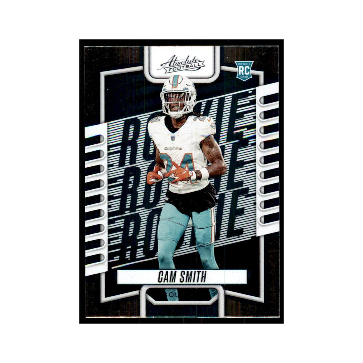 2023 Panini Absolute Foil Cam Smith RC Dolphins #172