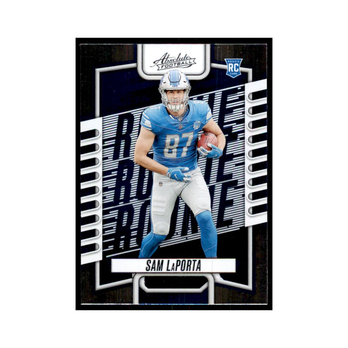 2023 Panini Absolute Foil Sam LaPorta RC Lions #115
