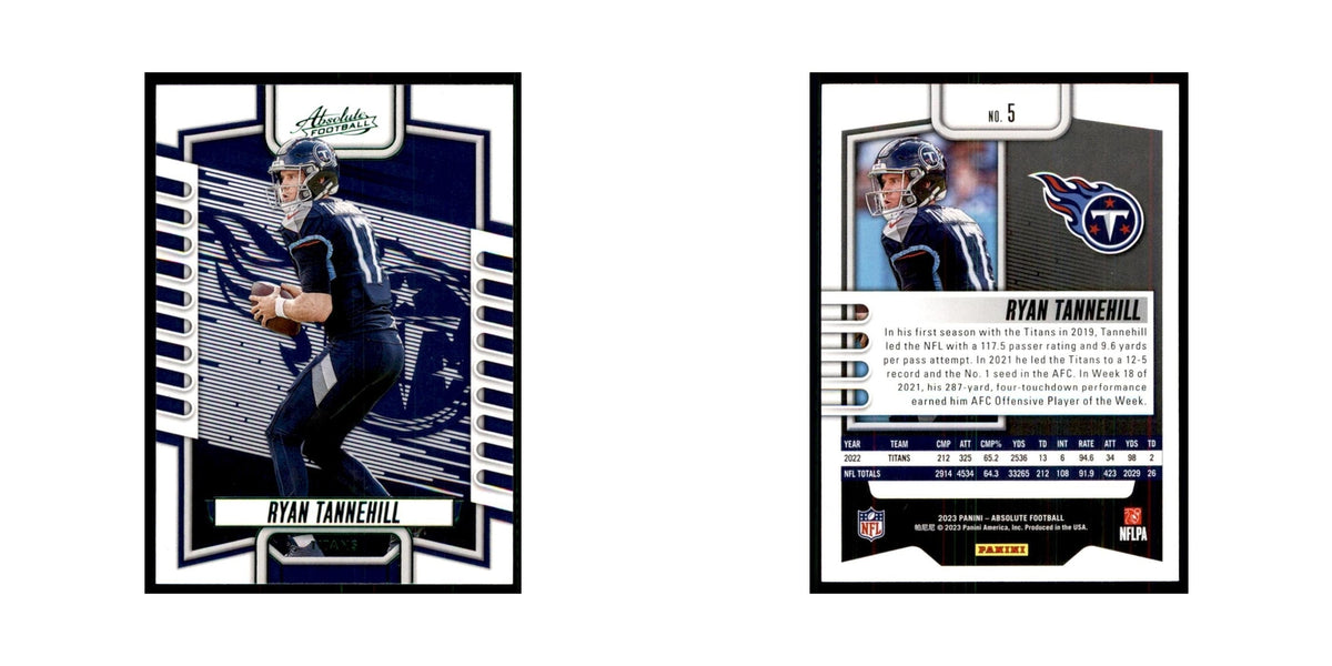 2023 Panini Absolute Green Ryan Tannehill Titans #5